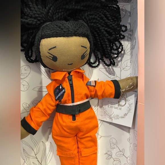 Harperiman Charlie 14” Handmade Linen Plush Doll - Picture 2 of 3